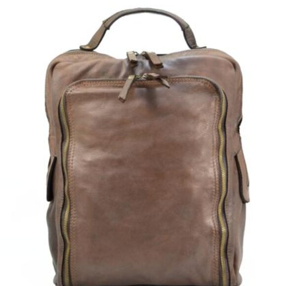 Z178 (calfskin) two zip backpack